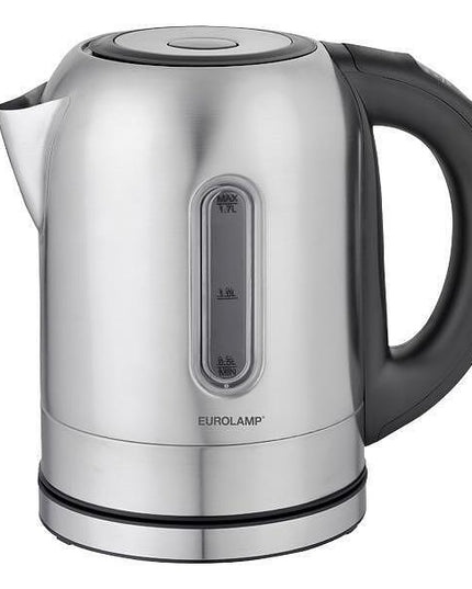 Електрическа кана Eurolamp 1.7л, ИНОКС, С Терморегулиране