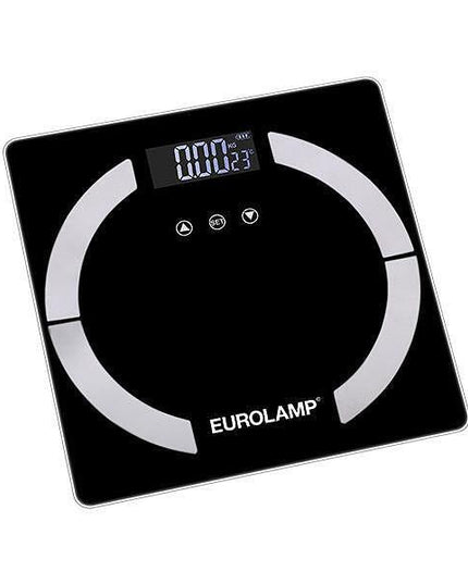 EUROLAMP Кантар с функция за измерване на тегло, мазнини