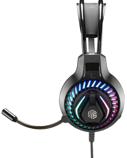 Gaming слушалки MS Predator с микрофон, Черни