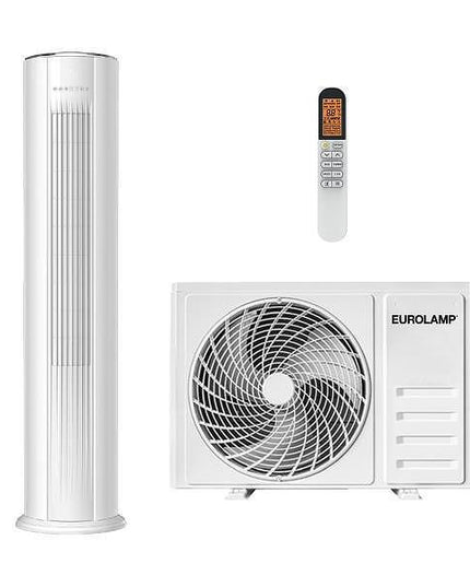 Инверторен търговски колонен климатик от Eurolamp, 24000BTU, с WiFi