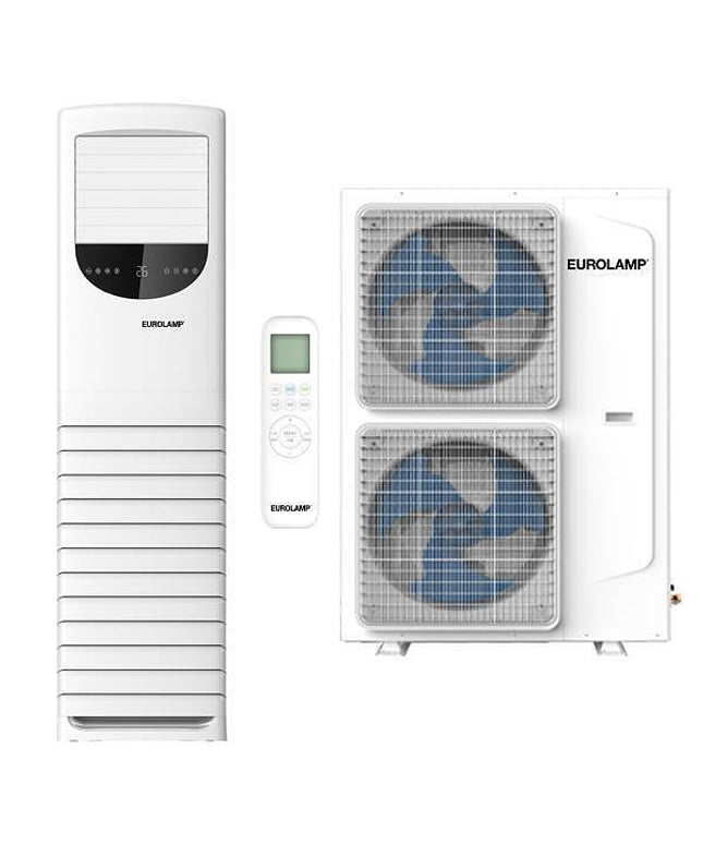 Инверторен търговски колонен климатик от Eurolamp, 48000BTU, с WiFi