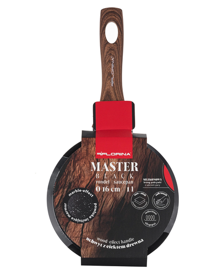 Касерола с капак Florina Master Black 16 см