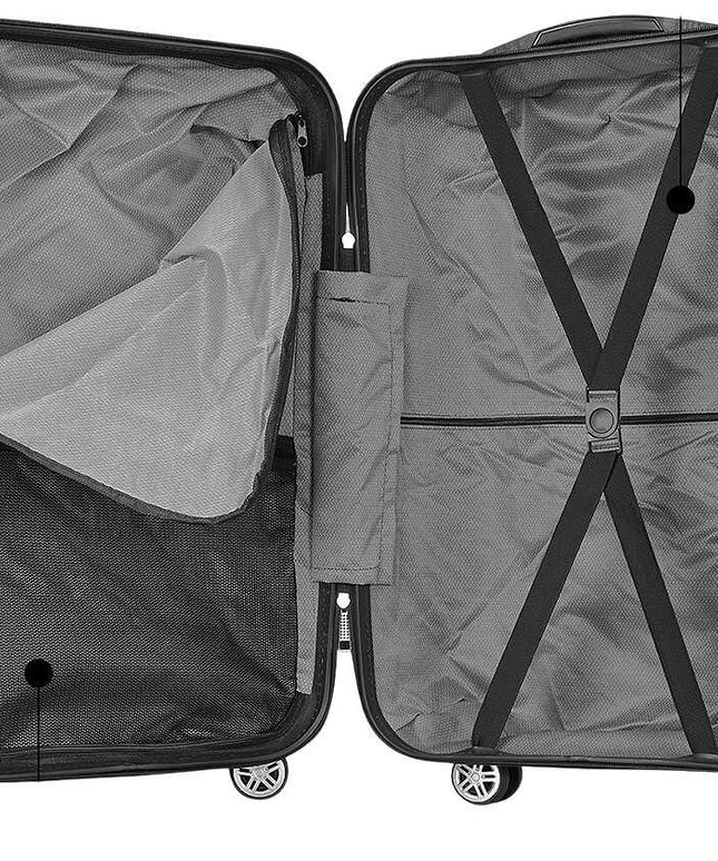 Куфар Wexta WX-300 77*55*34, L, черен