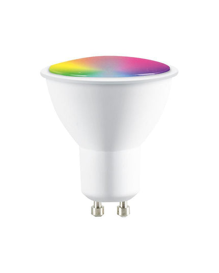 LED крушка Смарт GU10 5,5W RGB+CCT+DIM Tuya 400lm 230V RTV500003