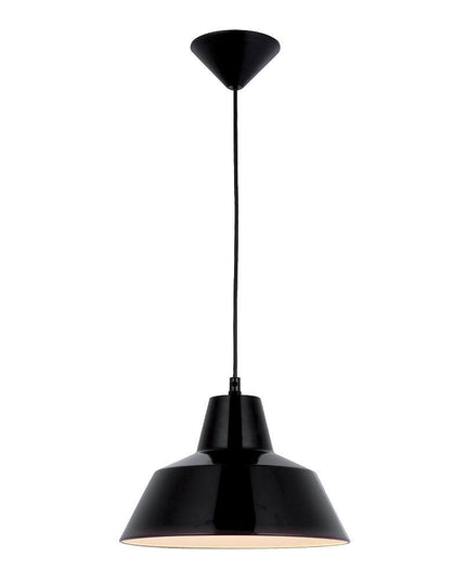 Пендел Glen Black стомана Ø28.5 см E27, Viokef