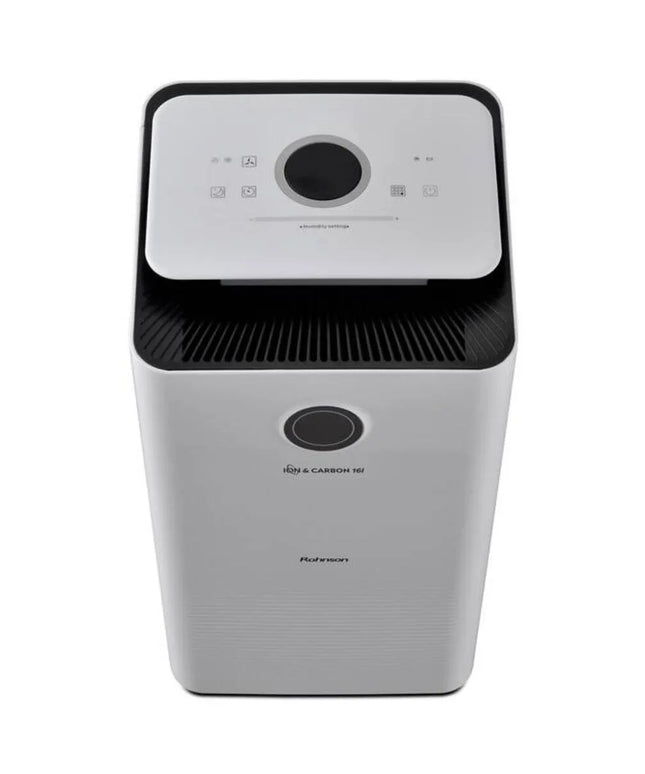 Влагоабсорбатор Rohnson R-91716, 240 W, 16 литраден, Йонизатор, Таймер, Бял