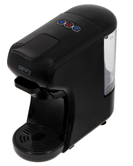 Еспресо машина за мляно кафе и капсули 9в1 Camry CR 4414, 3000W, 19 bar, Черен