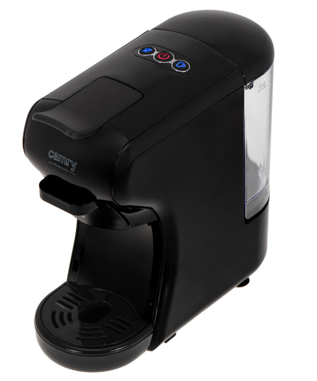 Еспресо машина за мляно кафе и капсули 9в1 Camry CR 4414, 3000W, 19 bar, Черен