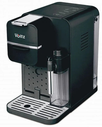 Еспресо машина за капсули и мляно кафе 8в1 Oliver Voltz OV51171I5, Система за мляко, 20 бара, 1350W, 1.1 л, Черен