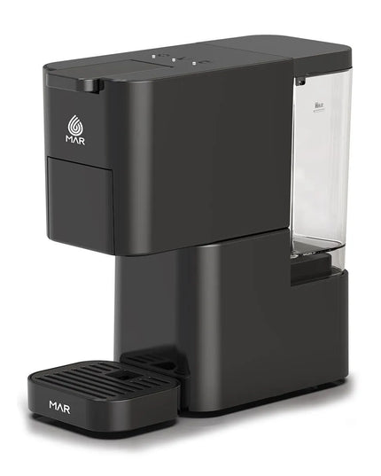 Еспресо машина за мляно кафе и капсули 8в1 MAR MR-1004, 1450W, 19 bar, Черен