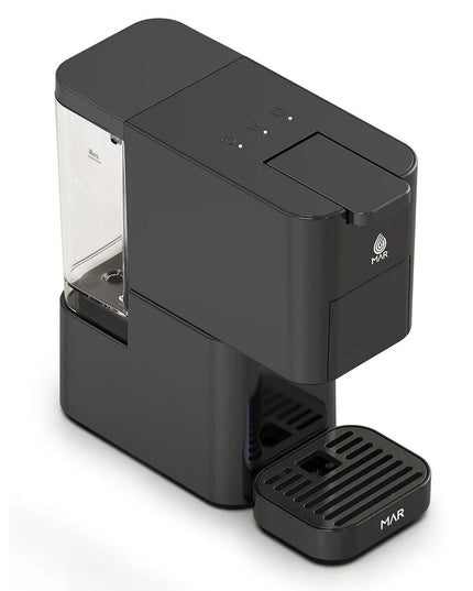 Еспресо машина за мляно кафе и капсули 8в1 MAR MR-1004, 1450W, 19 bar, Черен
