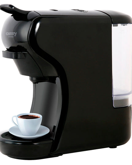 Еспресо машина за мляно кафе и капсули 9в1 Camry CR 4414, 3000W, 19 bar, Черен