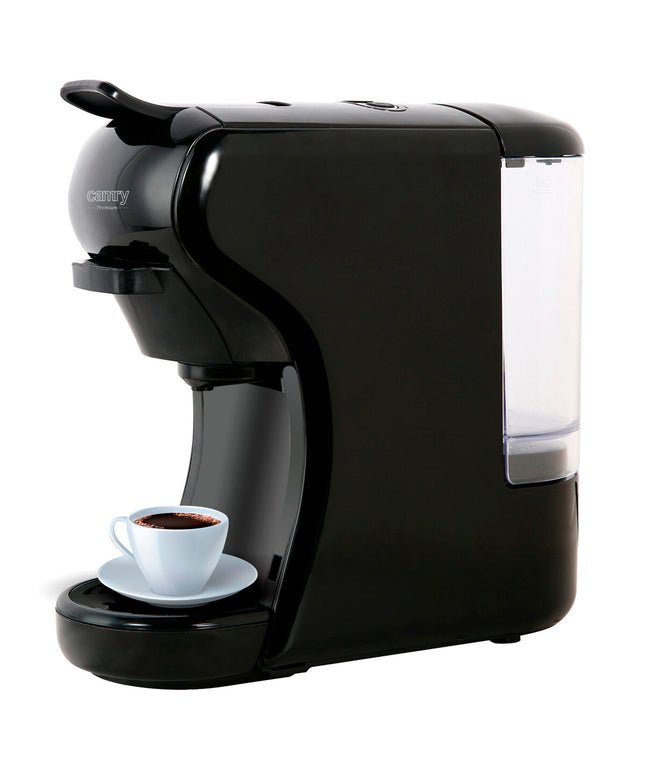 Еспресо машина за мляно кафе и капсули 9в1 Camry CR 4414, 3000W, 19 bar, Черен