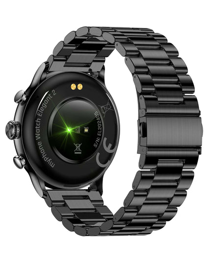 Смарт часовник myPhone Watch Elegant 2 черен