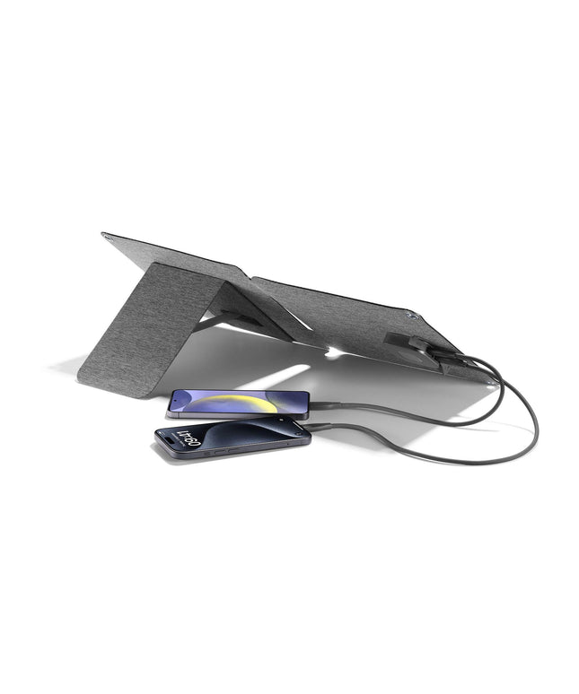 Соларно зарядно 2 панела USB + USB-C, IP65 10W