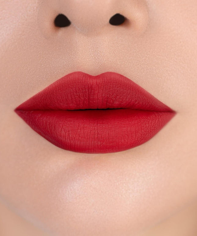 Течно матово червило, Цвят P.S. Red Devil 06