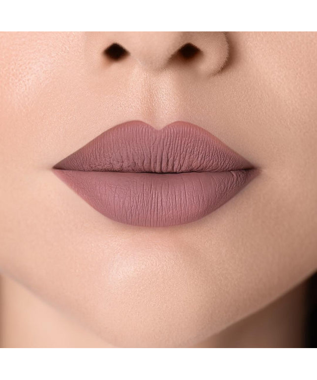 Течно матово червило, Цвят: P.S. Brownie 07