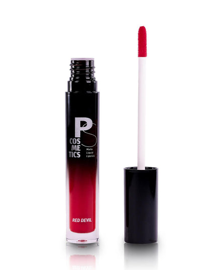 Течно матово червило, Цвят P.S. Red Devil 06