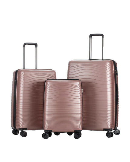 UYAR куфар, GROUND, 45х67х29см, пудра, дизайн OMBRE