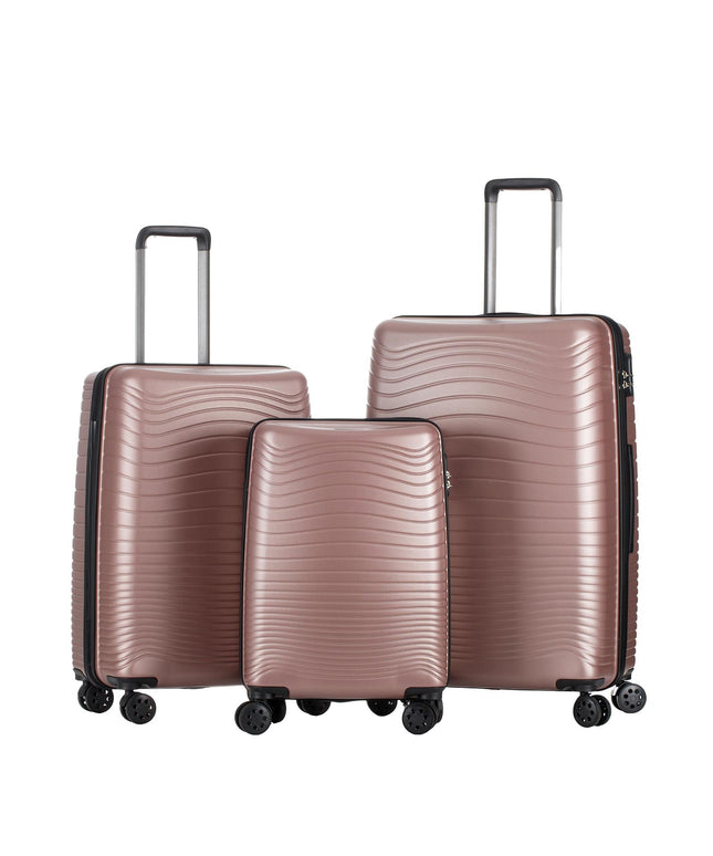 UYAR куфар, GROUND, 45х67х29см, пудра, дизайн OMBRE