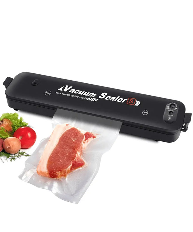 Уред за вакуумиране на храна Rila Crafts, 90W, ширина на плик 20см, черен