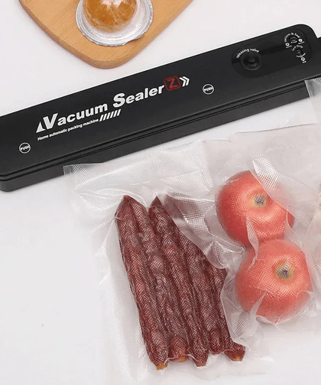 Уред за вакуумиране на храна Rila Crafts, 90W, ширина на плик 20см, черен