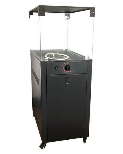 Вътрешен газов нагревател Deco, черен 9,5 KW