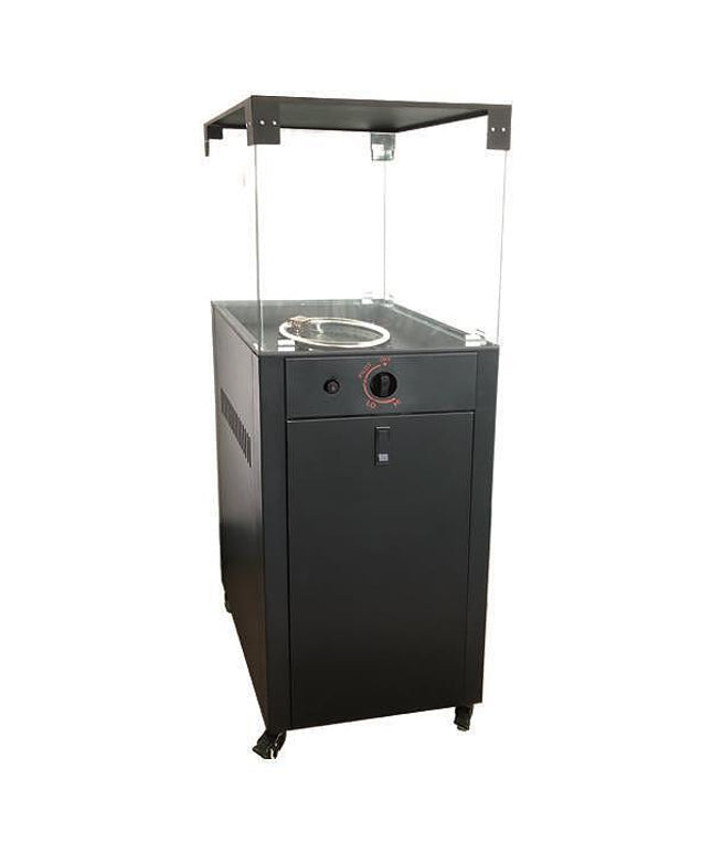 Вътрешен газов нагревател Deco, черен 9,5 KW