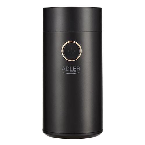 Кафемелачка Adler AD-4446BG, 150W, 75гр, Метален контейнер, Черен