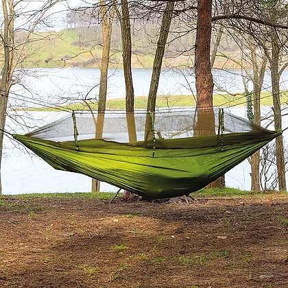Хамак Campesnt с мрежа против насекоми