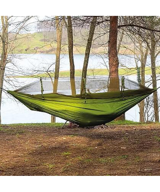 Хамак Campesnt с мрежа против насекоми