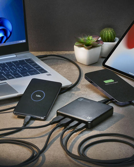 Зарядна станция Multipower Desk, 220V GaN 2xUSB, 2xUSB-C 65W