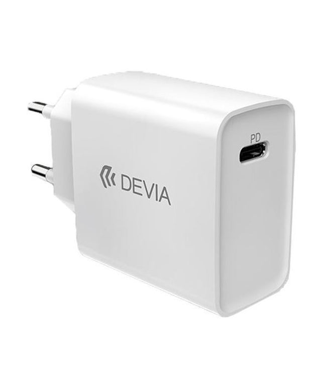 Зарядно Devia Power Delivery 220V, Type C-18W