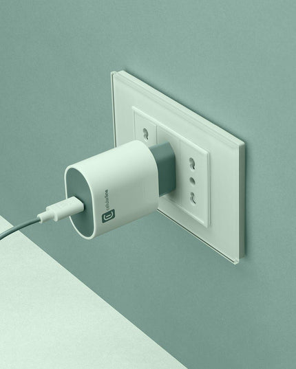 Зарядно Style Color 220V PD USB-C 20W, Зелено